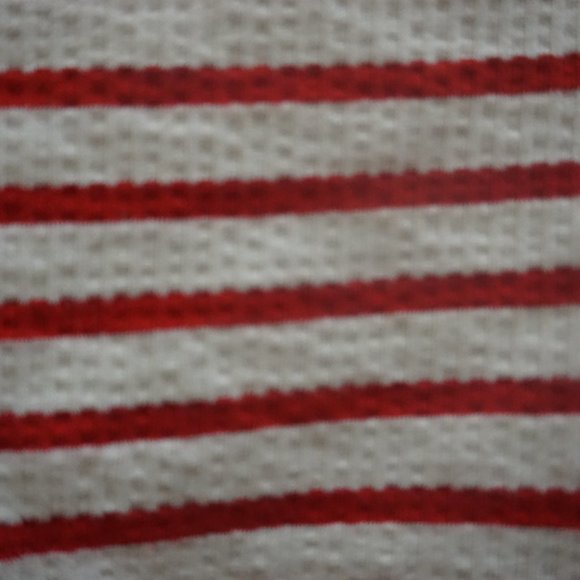 Zara red and white striped tee - Picture 3 of 4